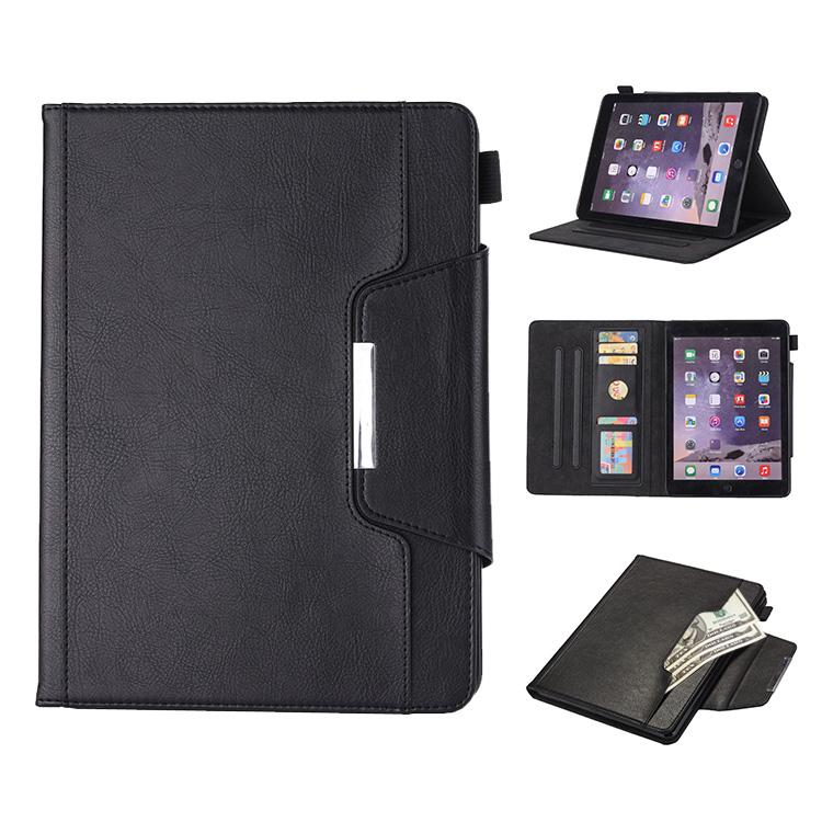 iPad 10 (2022 10.9Inch) | CLASSIC FLIP CARD HOLDER Black Apple iPad iPad 10 (2022 10.9Inch)